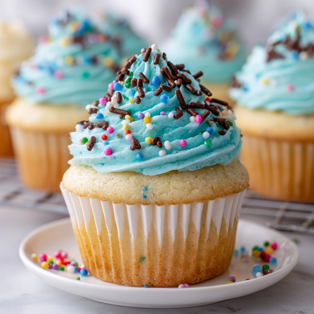 Indulge in Robin’s Egg Cupcakes Recipe - Recipe Image