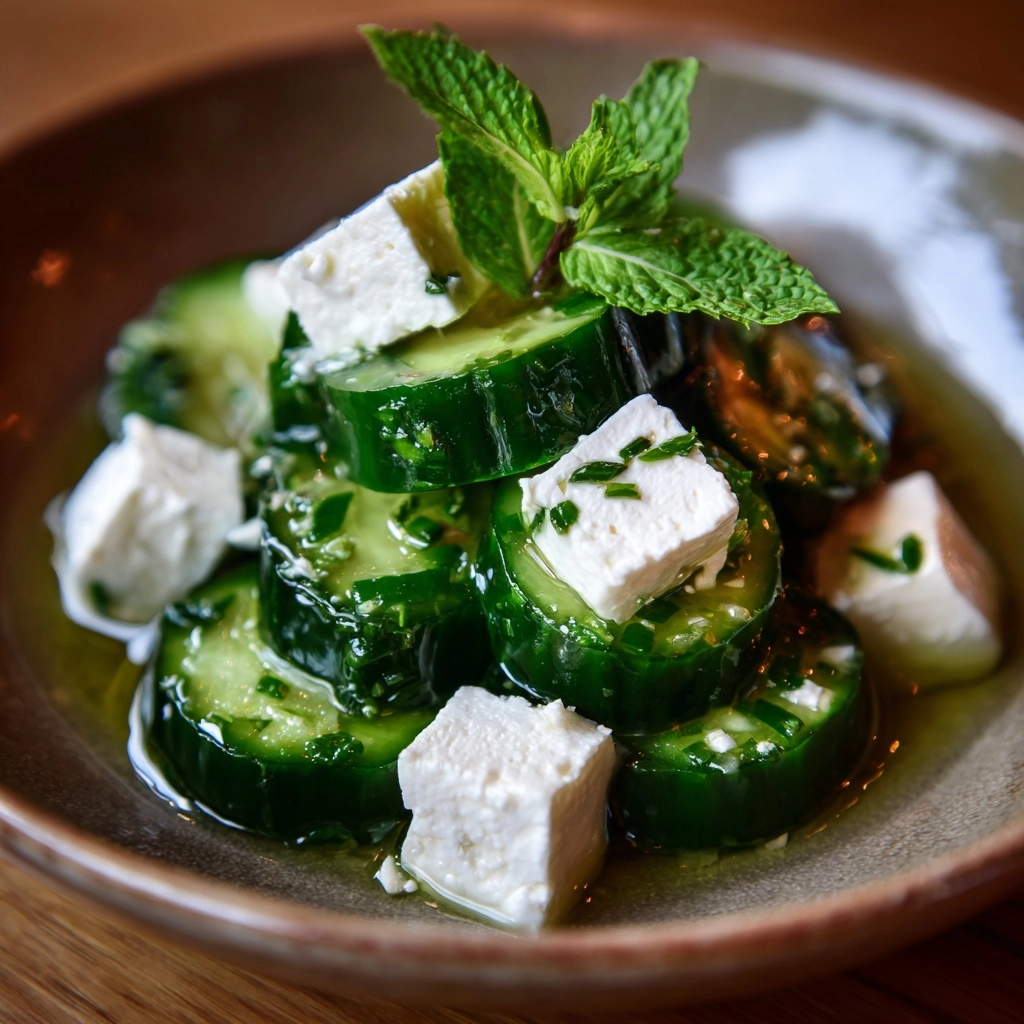 Cucumber Feta Salad Recipe - Recipe Image
