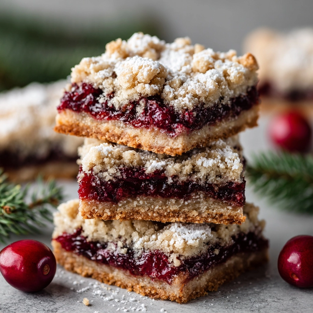 Christmas Cherry Bars Recipe - Recipe Image