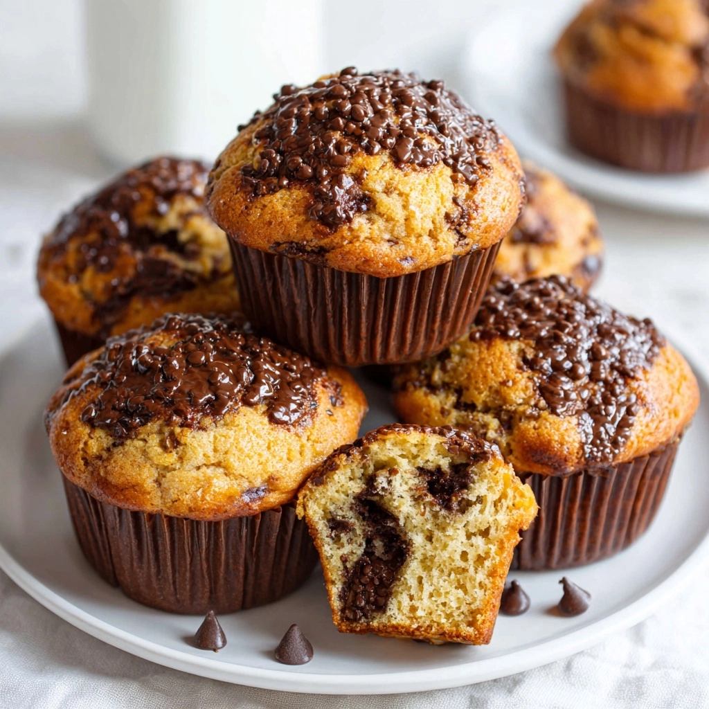 Flourless Peanut Butter Banana Muffins Recipe - Recipe Image