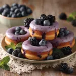 Blueberry Cake Donuts Recipe