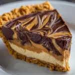 No-Bake Chocolate Peanut Butter Swirl Pie Recipe