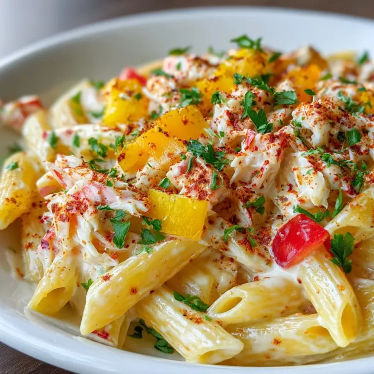 Cajun Crab Pasta Salad Recipe