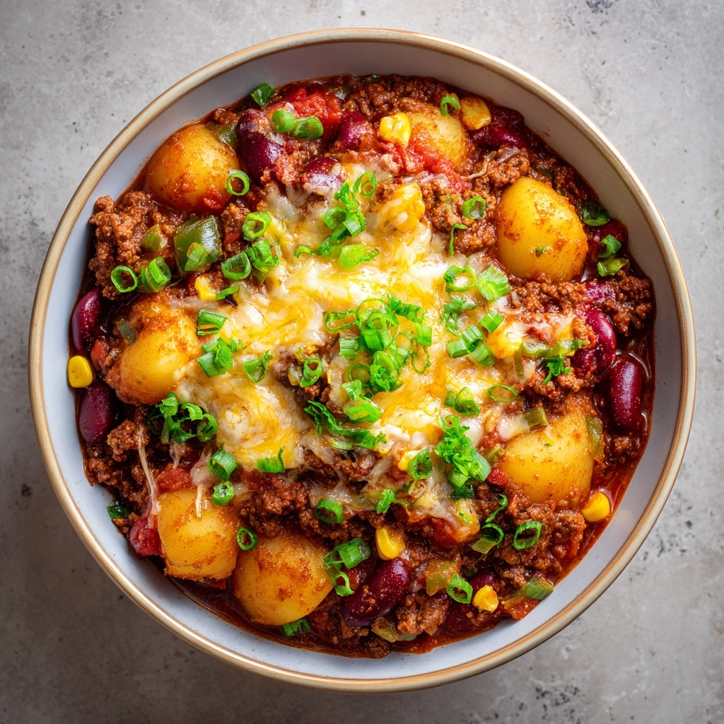 Slow Cooker Cowboy Casserole Recipe - Recipe Image
