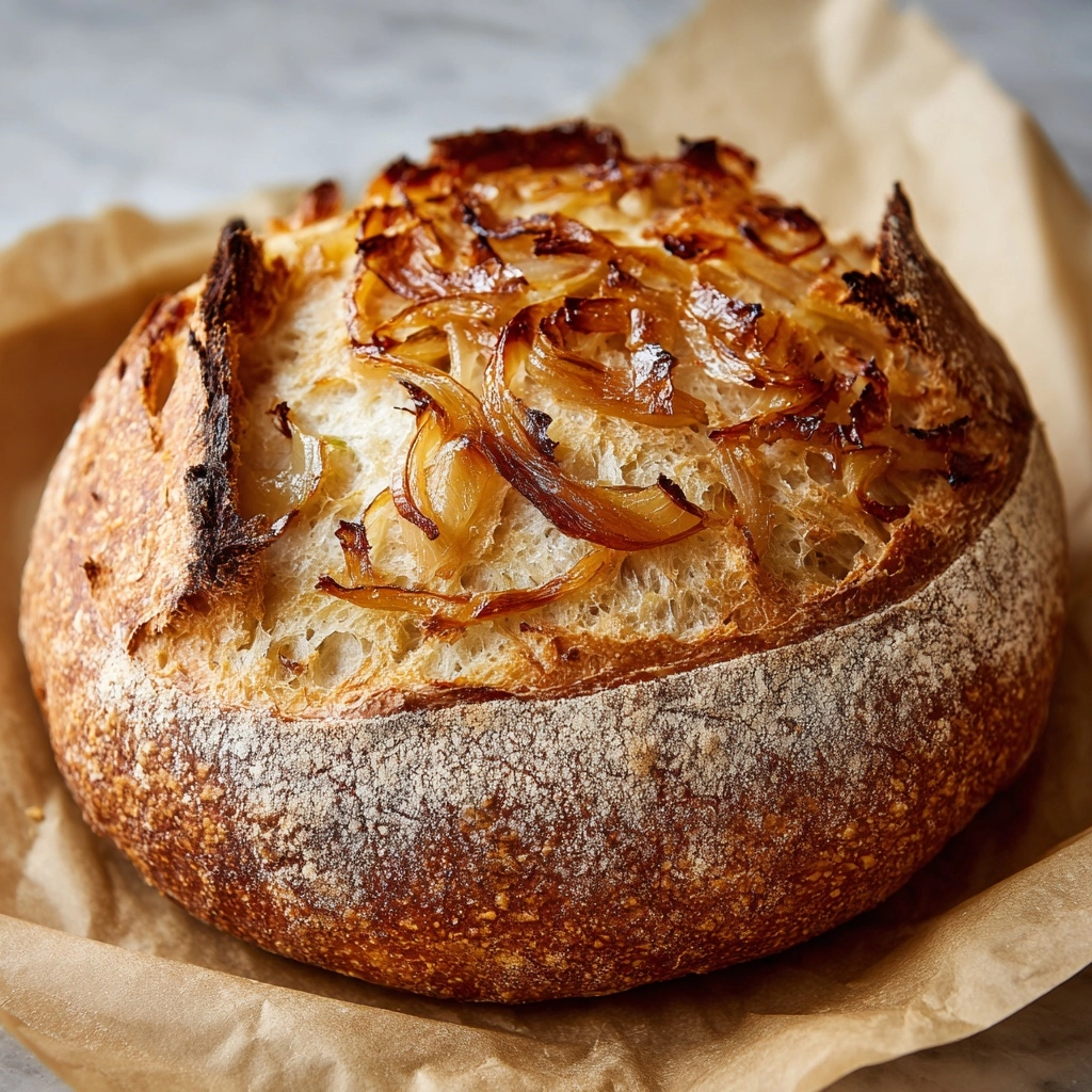 Savory Onion Bread Recipe - Recipe Image