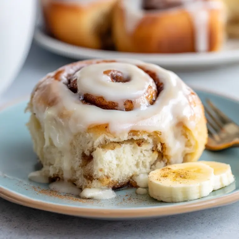 Banana Bread Cinnamon Rolls Recipe
