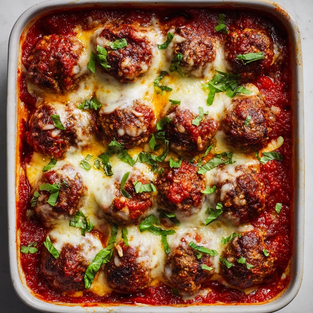 Dump and Bake Meatball Casserole Recipe - Recipe Image