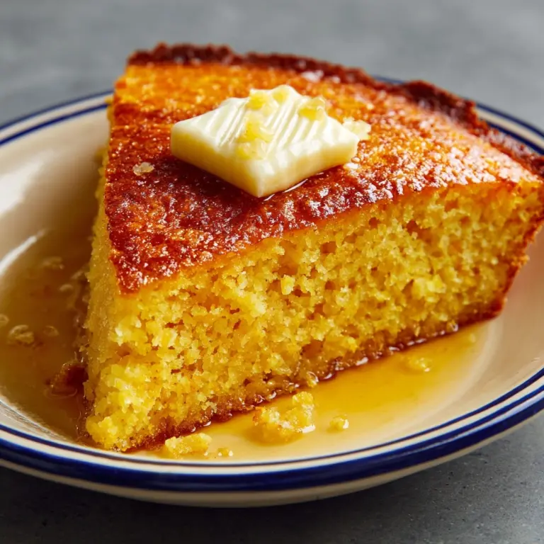 Southern Skillet Cornbread Recipe