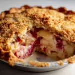 Rhubarb Sour Cream Pie Recipe