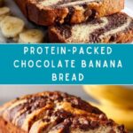 High Protein Chocolate Banana Bread Recipe