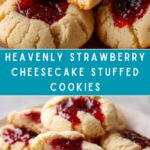 Strawberry Cheesecake Stuffed Cookies Recipe