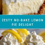 Easy No-Bake Lemon Pie Recipe