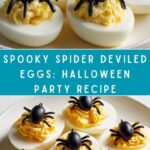 Spooky Spider Deviled Eggs Recipe