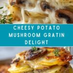 Potato and Mushroom Gratin with Gorgonzola Recipe