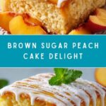 Brown Sugar Peach Cake Recipe