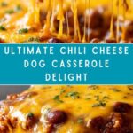 Fully Loaded Classic Chili Cheese Dog Casserole Recipe