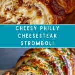 Philly Cheesesteak Stromboli Recipe