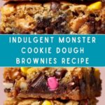 Monster Cookie Dough Brownies Recipe