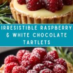 Raspberry & White Chocolate Tartlets Recipe