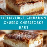 Cinnamon Churro Cheesecake Bars Recipe