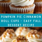 Pumpkin Pie Cinnamon Roll Cups Recipe