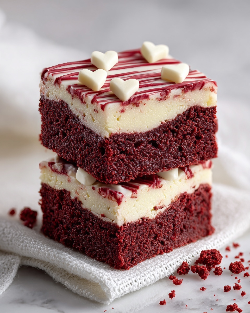 Red Velvet Brownies Recipe - Recipe Image