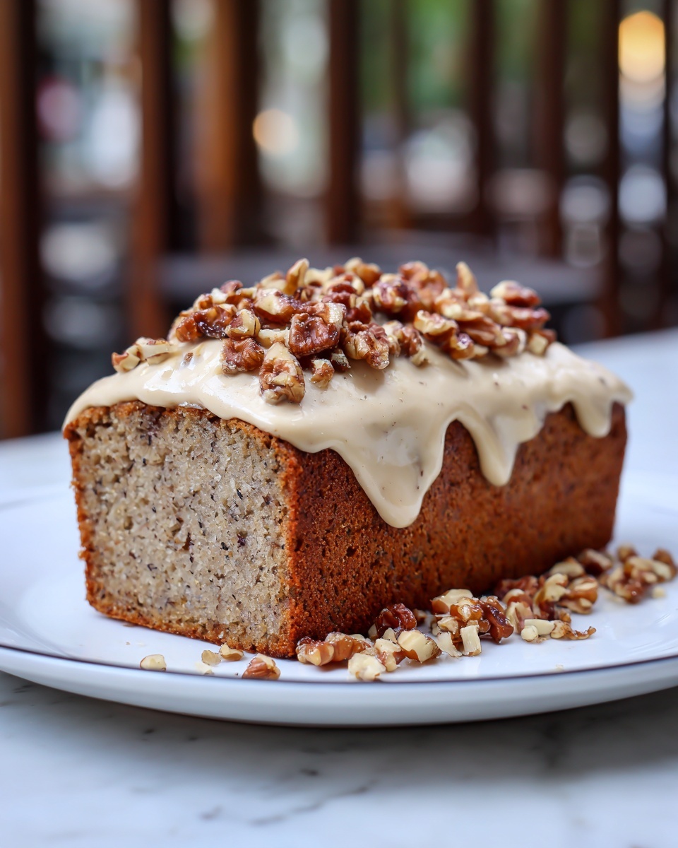 Hummingbird Bread with Cinnamon Cream Cheese Frosting Recipe - Recipe Image