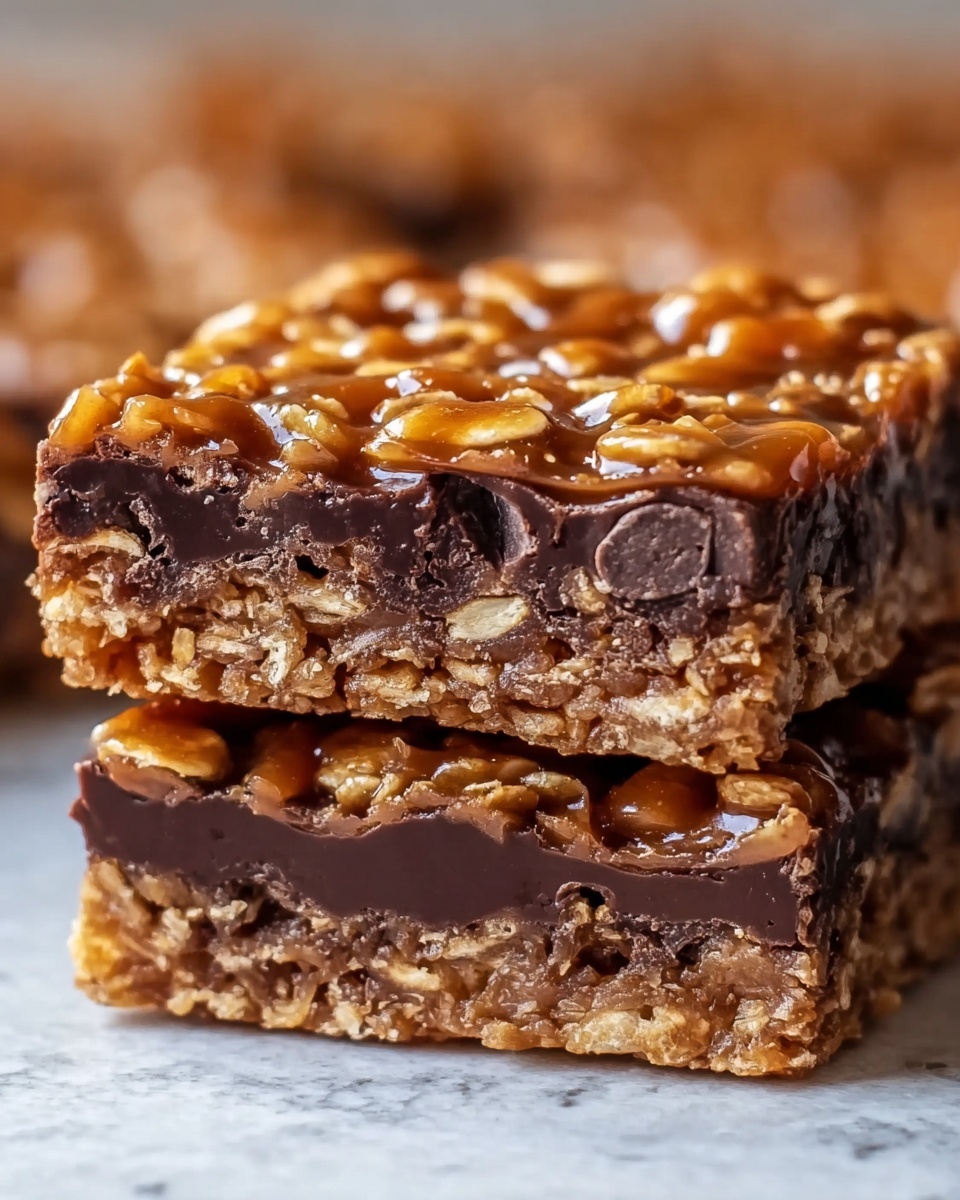 Homemade Crunch Bars Recipe - Recipe Image