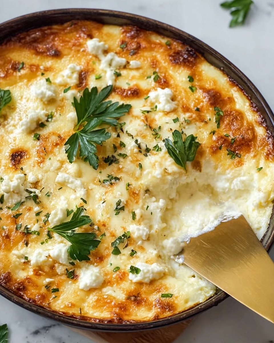 Roasted Cauliflower, Tomato, and Goat Cheese Casserole Recipe - Recipe Image