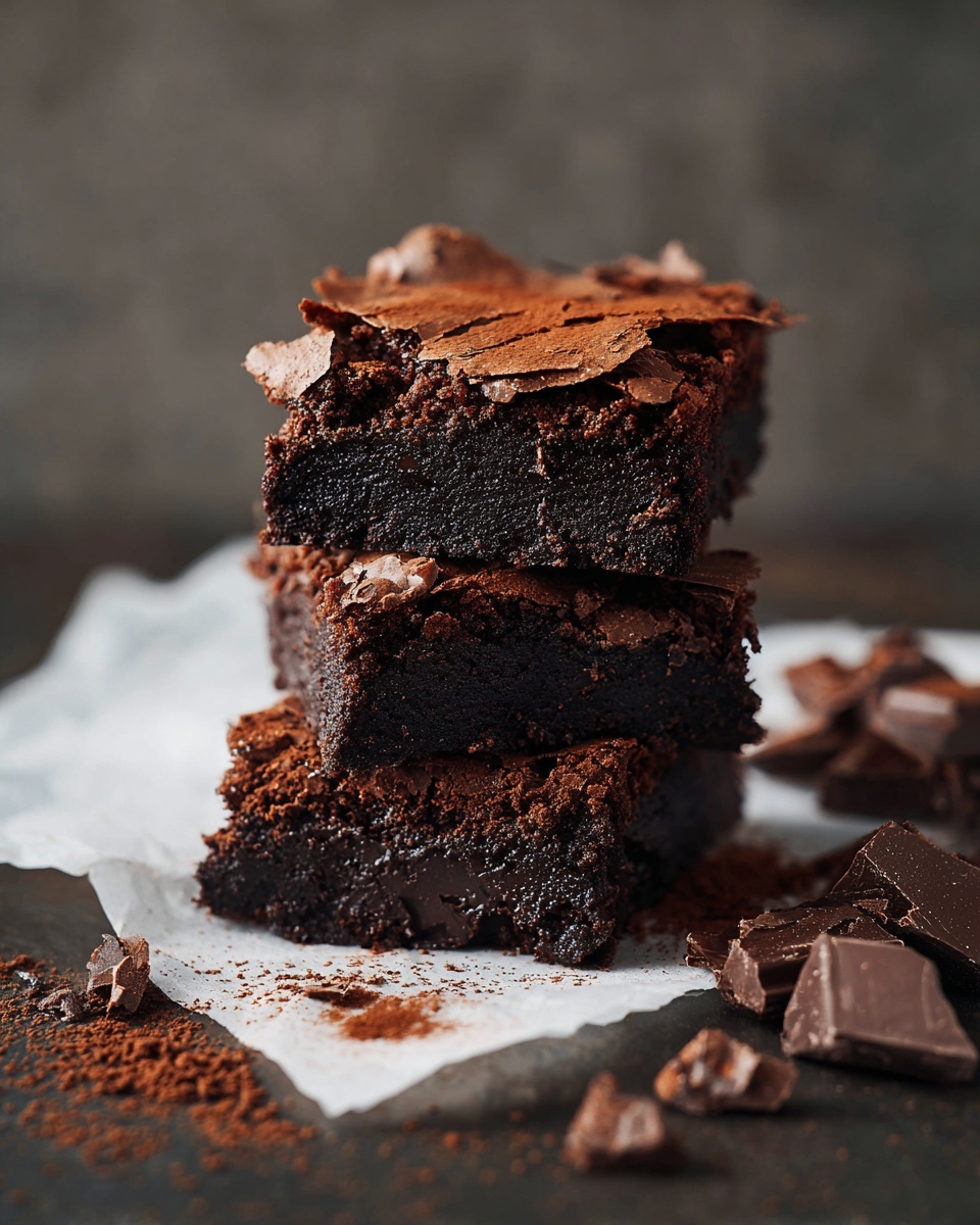 Cocoa Powder Brownies Recipe - Recipe Image