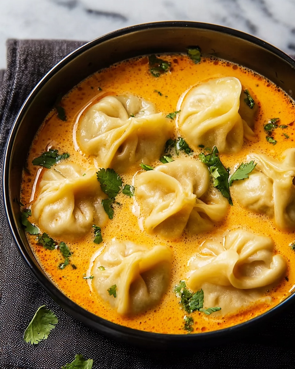 Thai Red Curry Dumpling Soup Recipe - Recipe Image