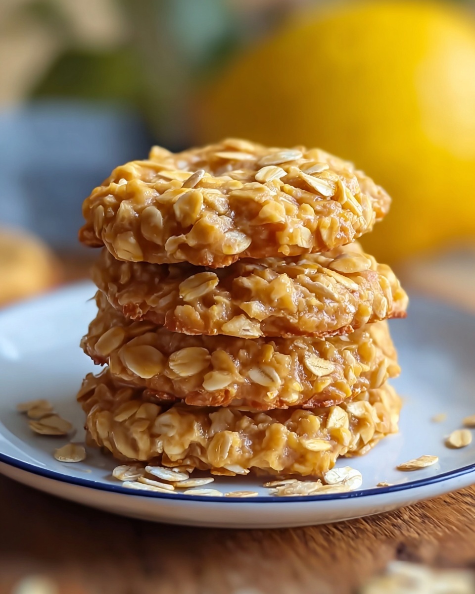 Lemon Oatmeal No-Bake Cookies Recipe - Recipe Image