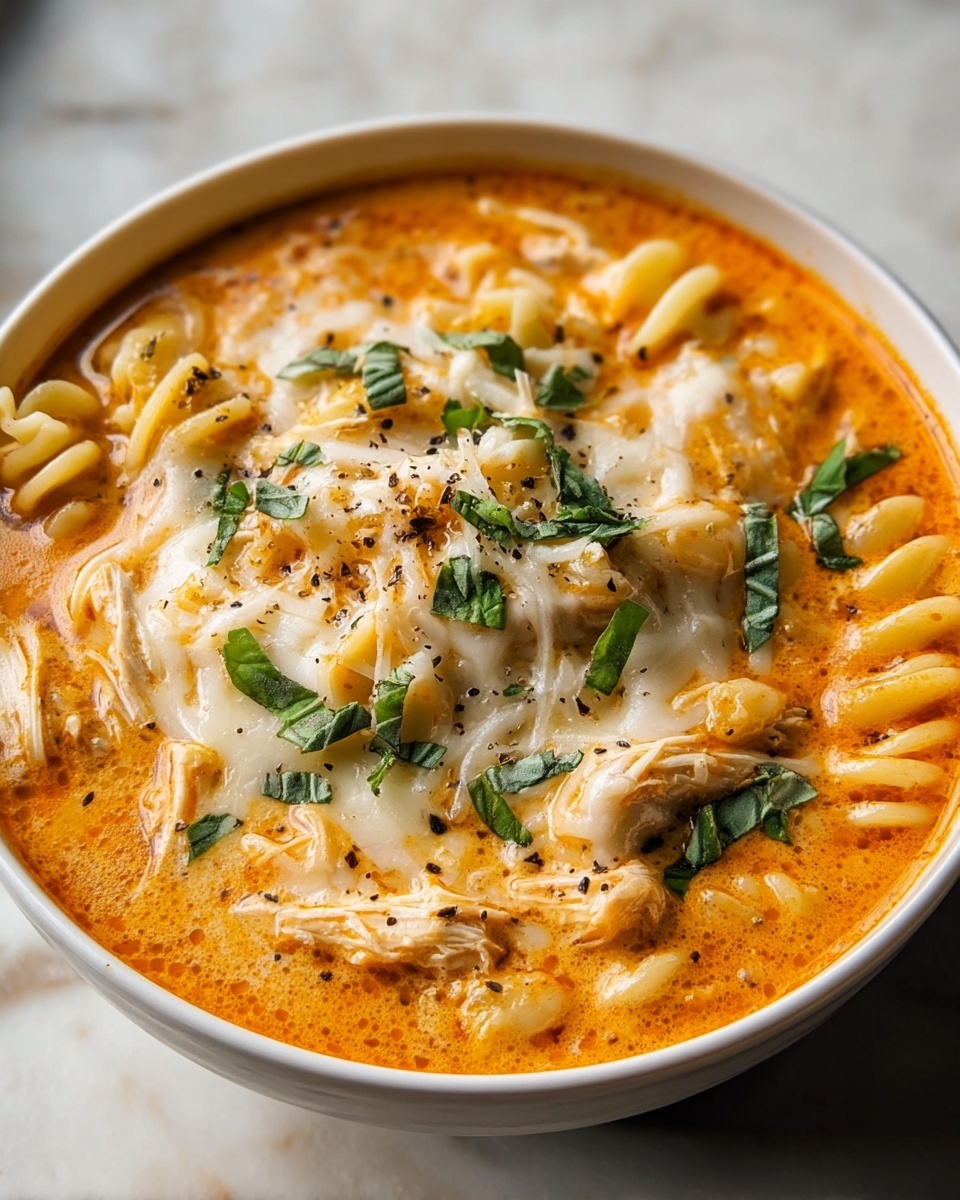 Crockpot Chicken Parmesan Soup Recipe - Recipe Image