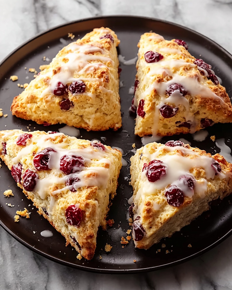 Best Cranberry Orange Scones Recipe - Recipe Image