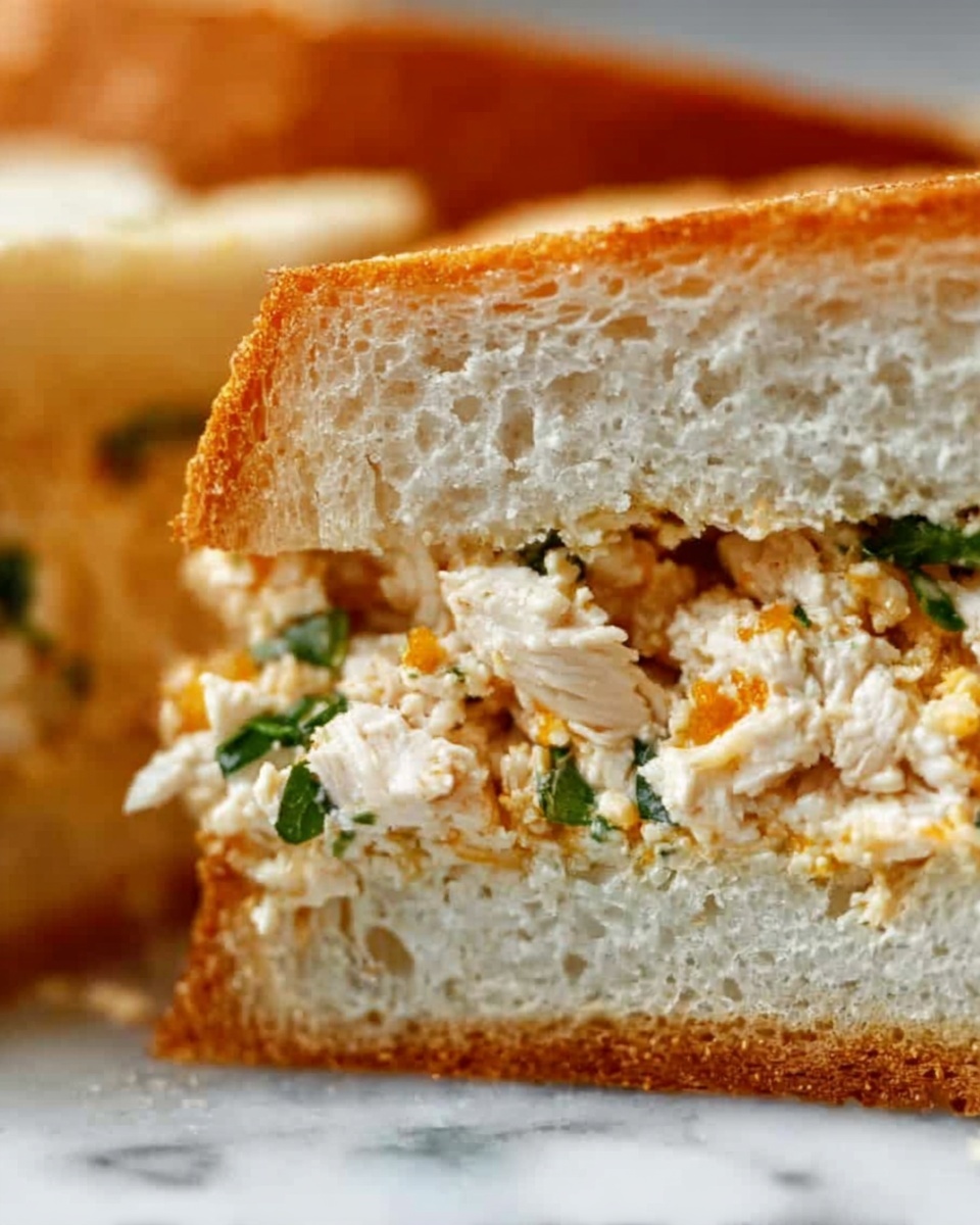 Chicken Stuffed French Bread Recipe - Recipe Image