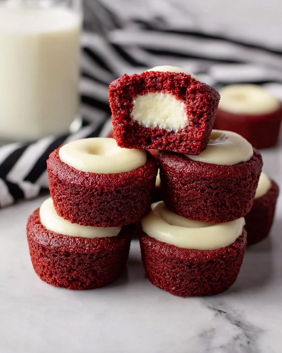 Red Velvet Cheesecake Bites Recipe - Recipe Image