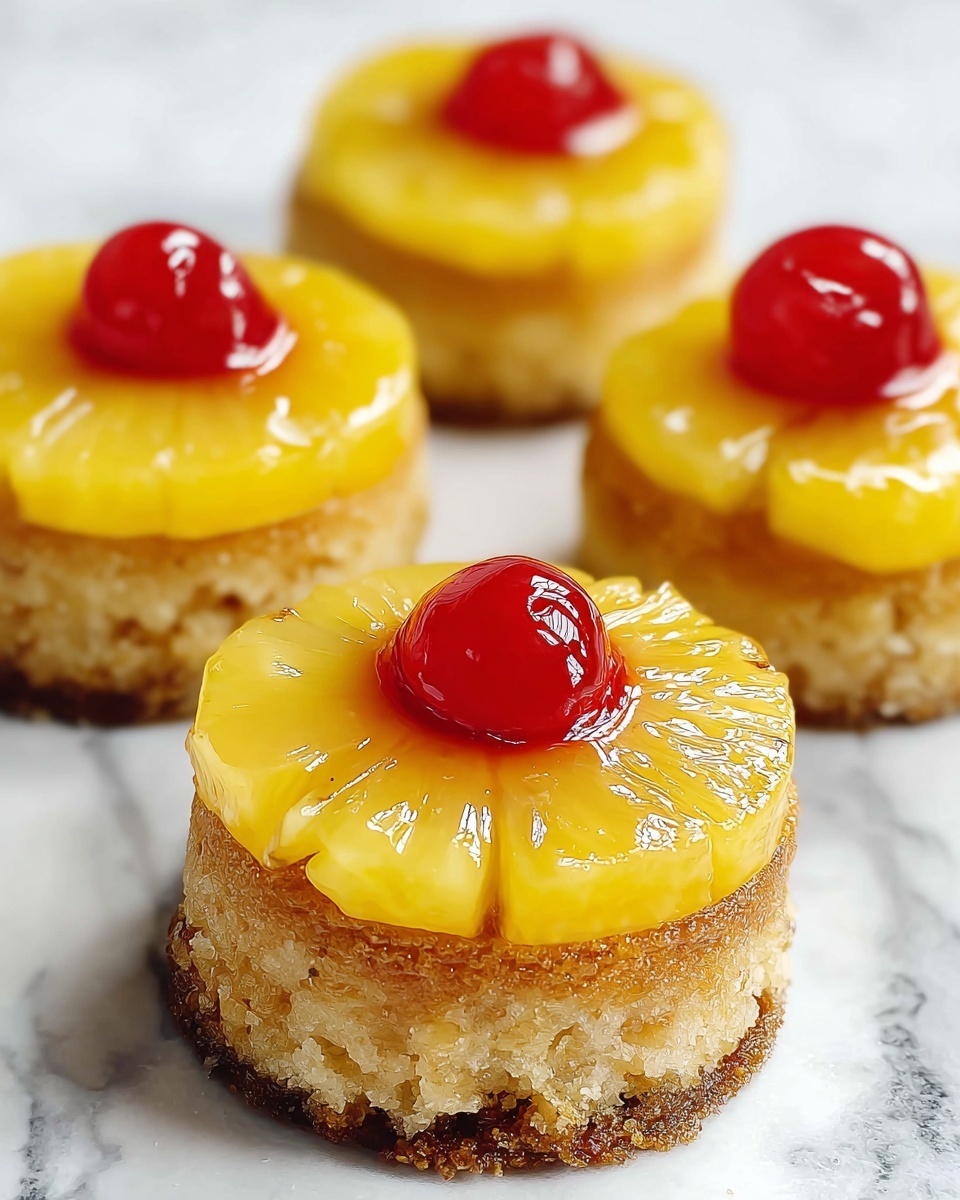Pineapple Upside Down Sugar Cookies Recipe - Recipe Image