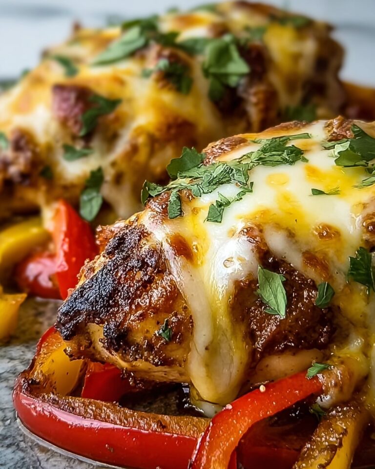 Cheesy Baked Fajita Chicken Recipe