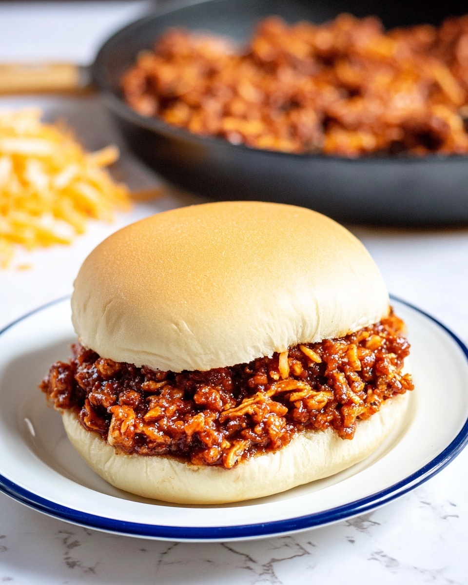 Chicken Parmesan Sloppy Joes Recipe - Recipe Image