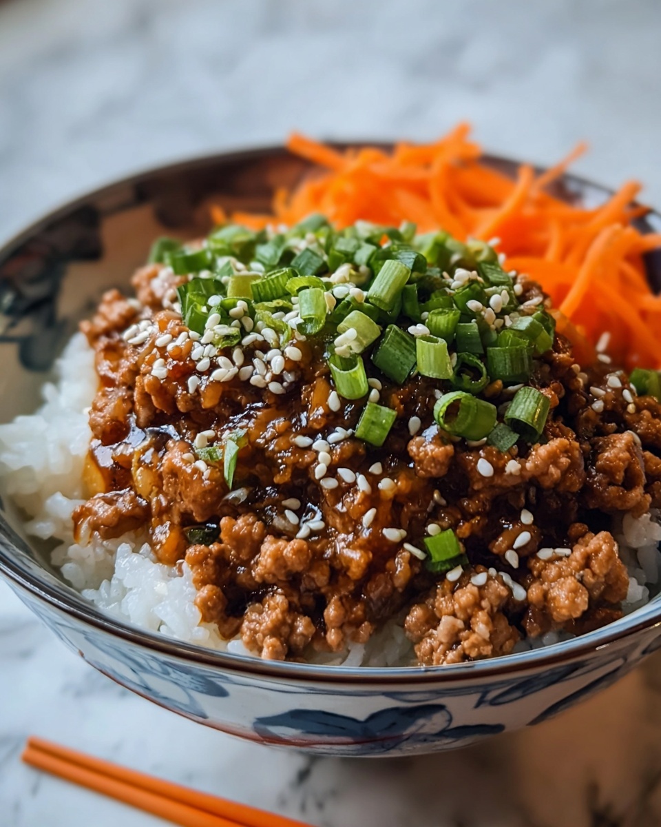 Healthy Ground Turkey Teriyaki Rice Bowl Recipe - Recipe Image