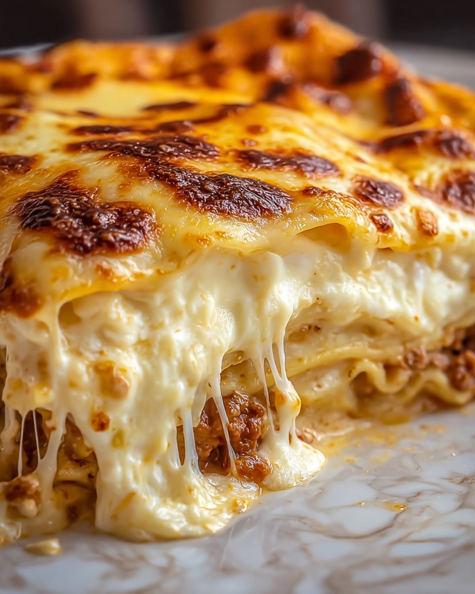 Parmesan Garlic Cheeseburger Lasagna Recipe - Recipe Image