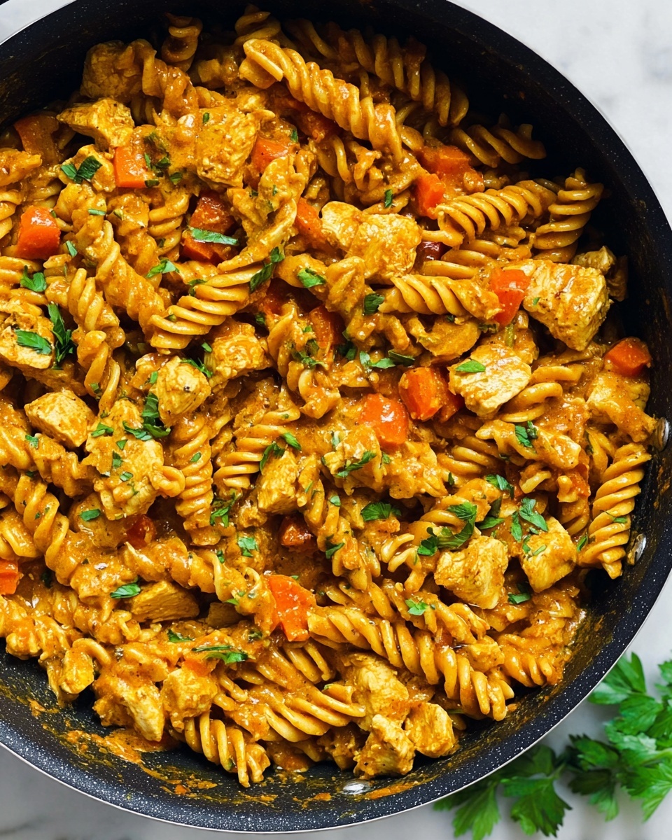Creamy Tomato Chicken Pasta Recipe - Recipe Image