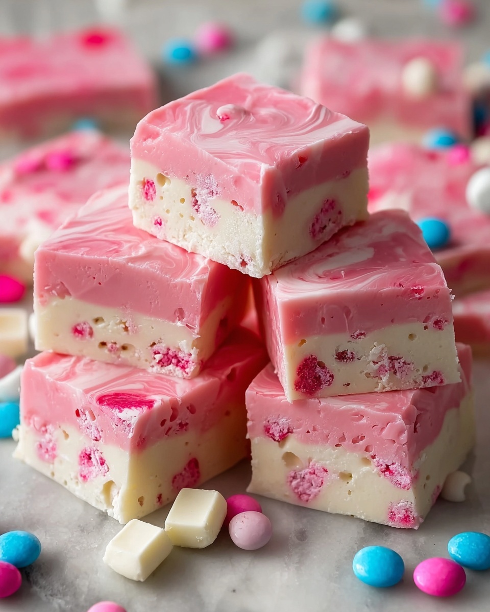 Bubblegum Cloud Fudge Recipe - Recipe Image