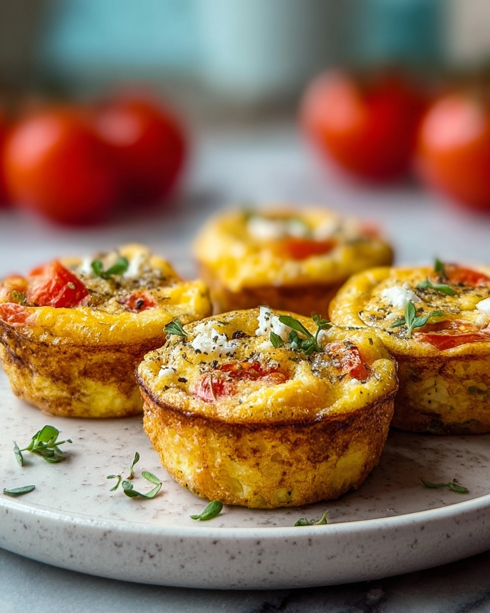 Quick Egg Muffins with Spinach and Feta Recipe - Recipe Image