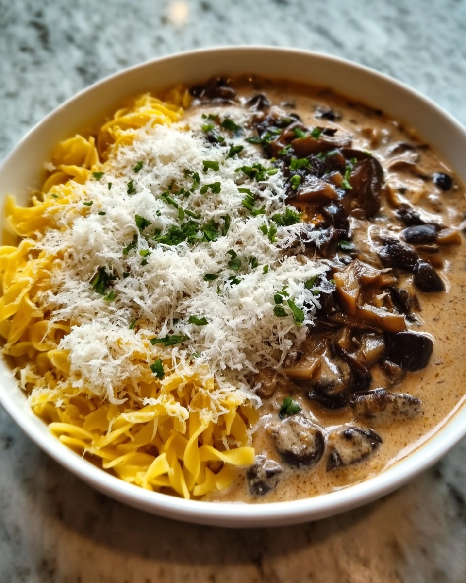 Vegan Beef Stroganoff Recipe - Recipe Image