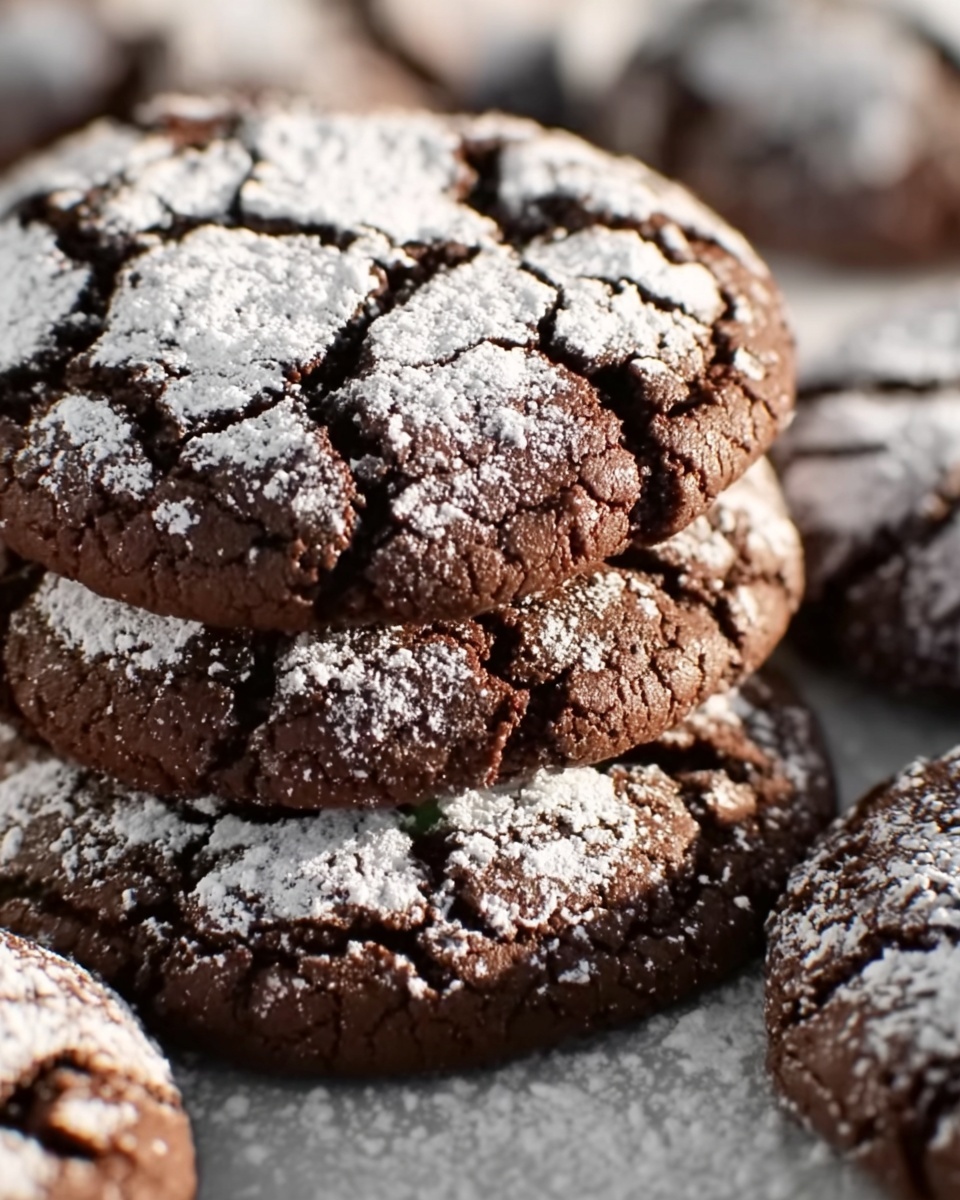 Chocolate Crinkle Cookies Recipe - Recipe Image