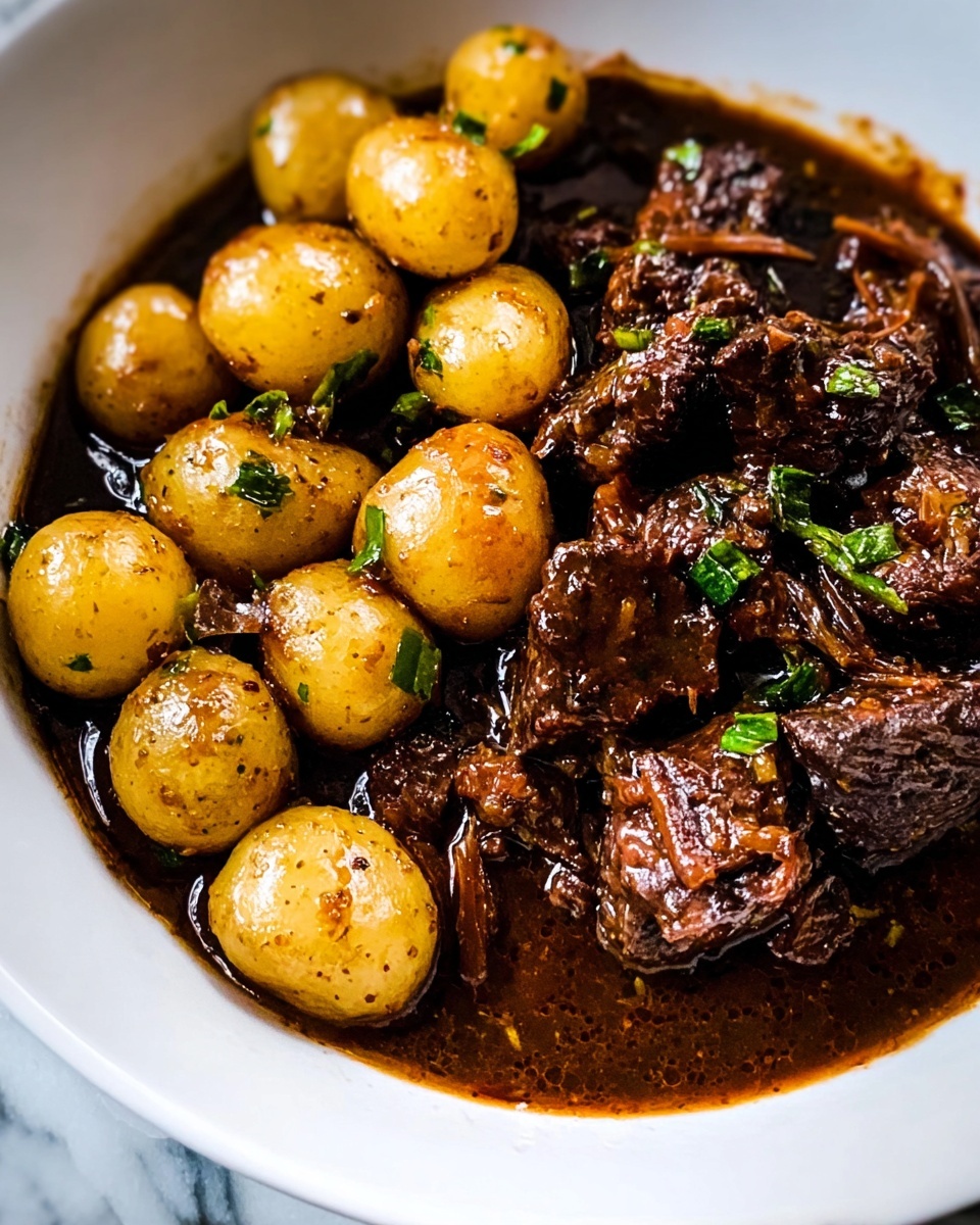Garlic Butter Beef Bites in the Slow Cooker Recipe - Recipe Image