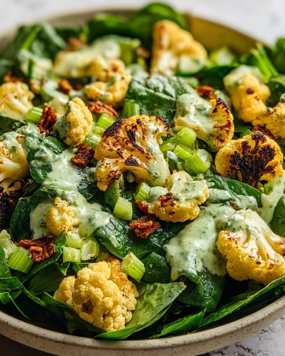 Roasted Cauliflower Green Goddess Salad Recipe - Recipe Image