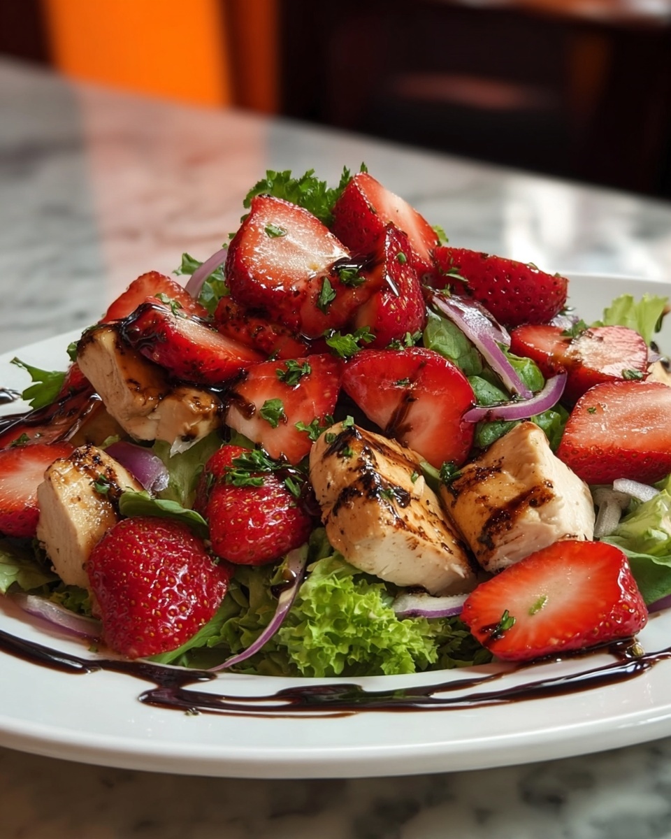 Strawberry Chicken Salad Recipe - Recipe Image