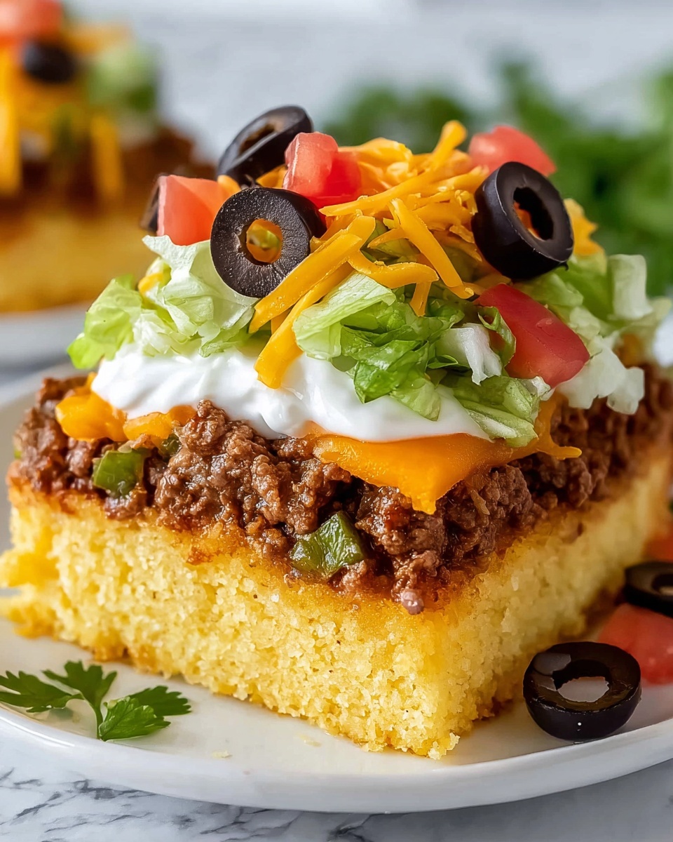Cornbread Taco Bake Recipe - Recipe Image